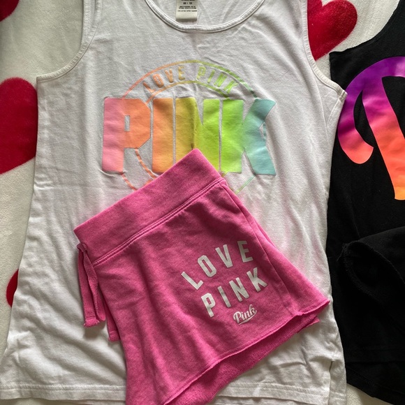 Victoria’s Secret PINK tank top & short set - Picture 5 of 7